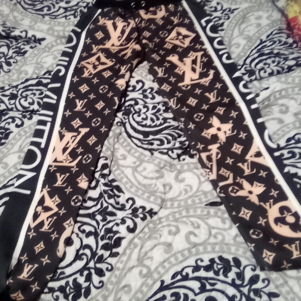 Louis Vuitton size small woman's silky pants